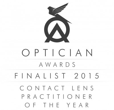 Optician Awards Finalist 2015 Logo - Contact Lens Practitioner of the Year jpeg